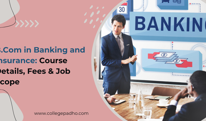 BCom in Banking and Insurance: Course Details, Fees & Job Scope